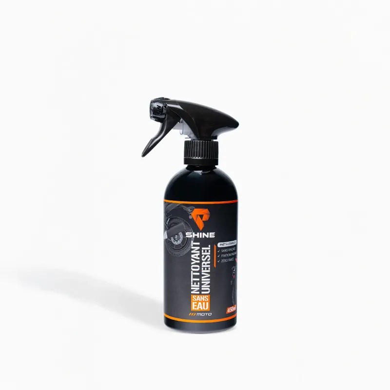 Nettoyant sans eau moto professionnel | Shine PRO