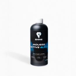 Mousse active colorée bleue professionnelle | Shine PRO