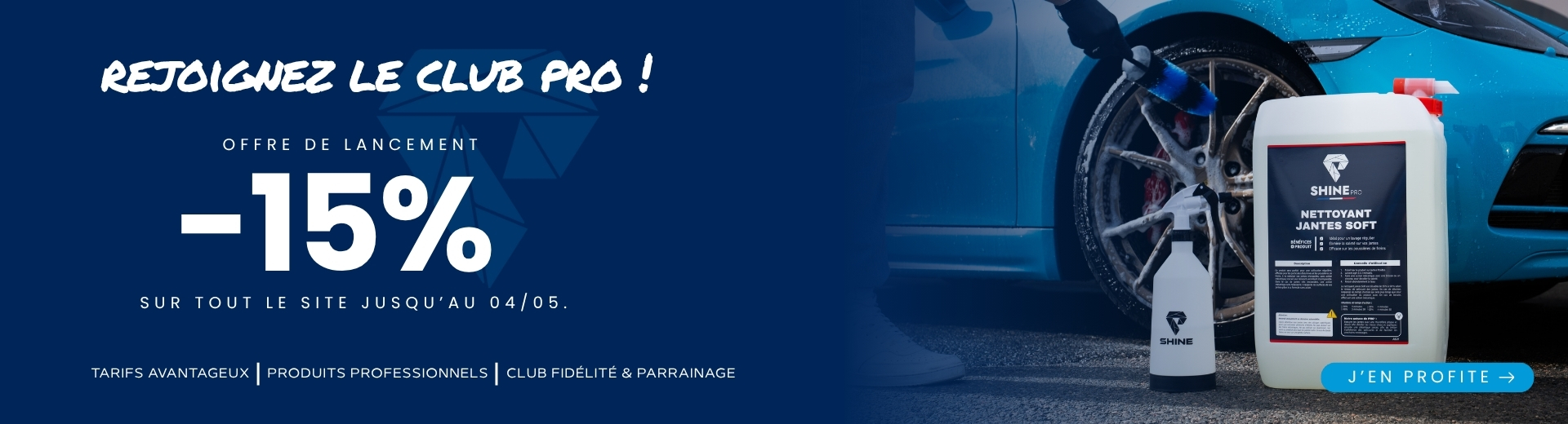 Rejoignez le club pro